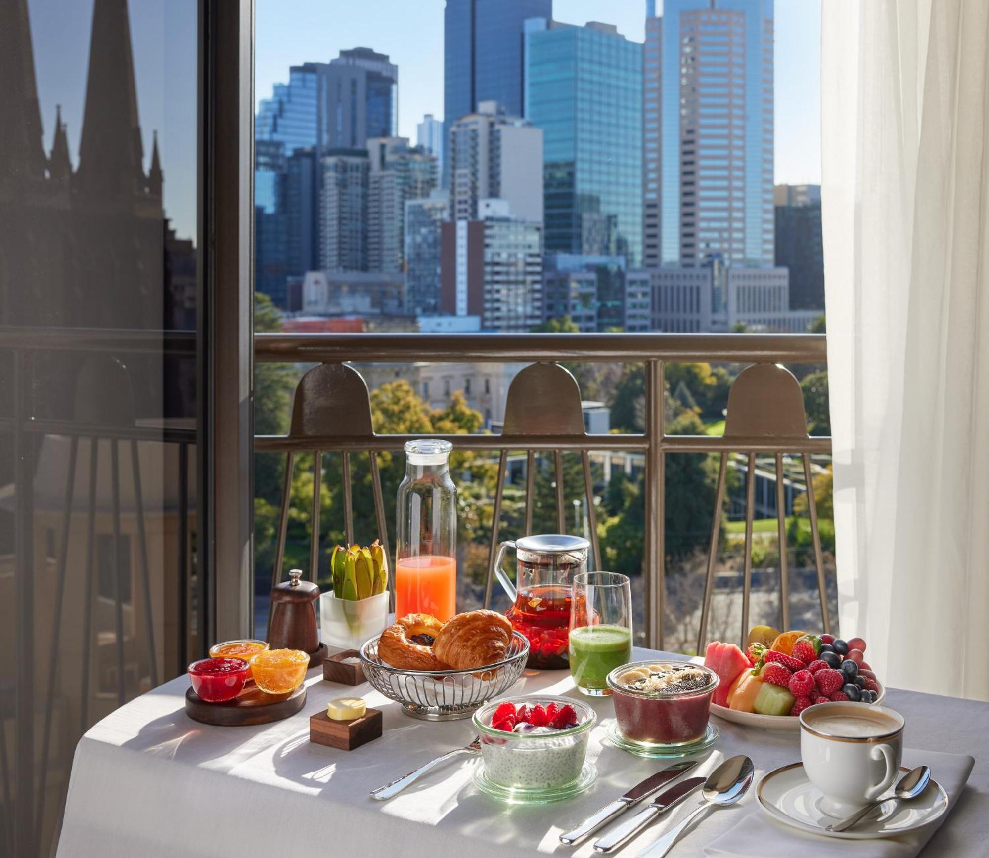 Park Hyatt Melbourne Hotel Ngoại thất bức ảnh Breakfast at the Hotel