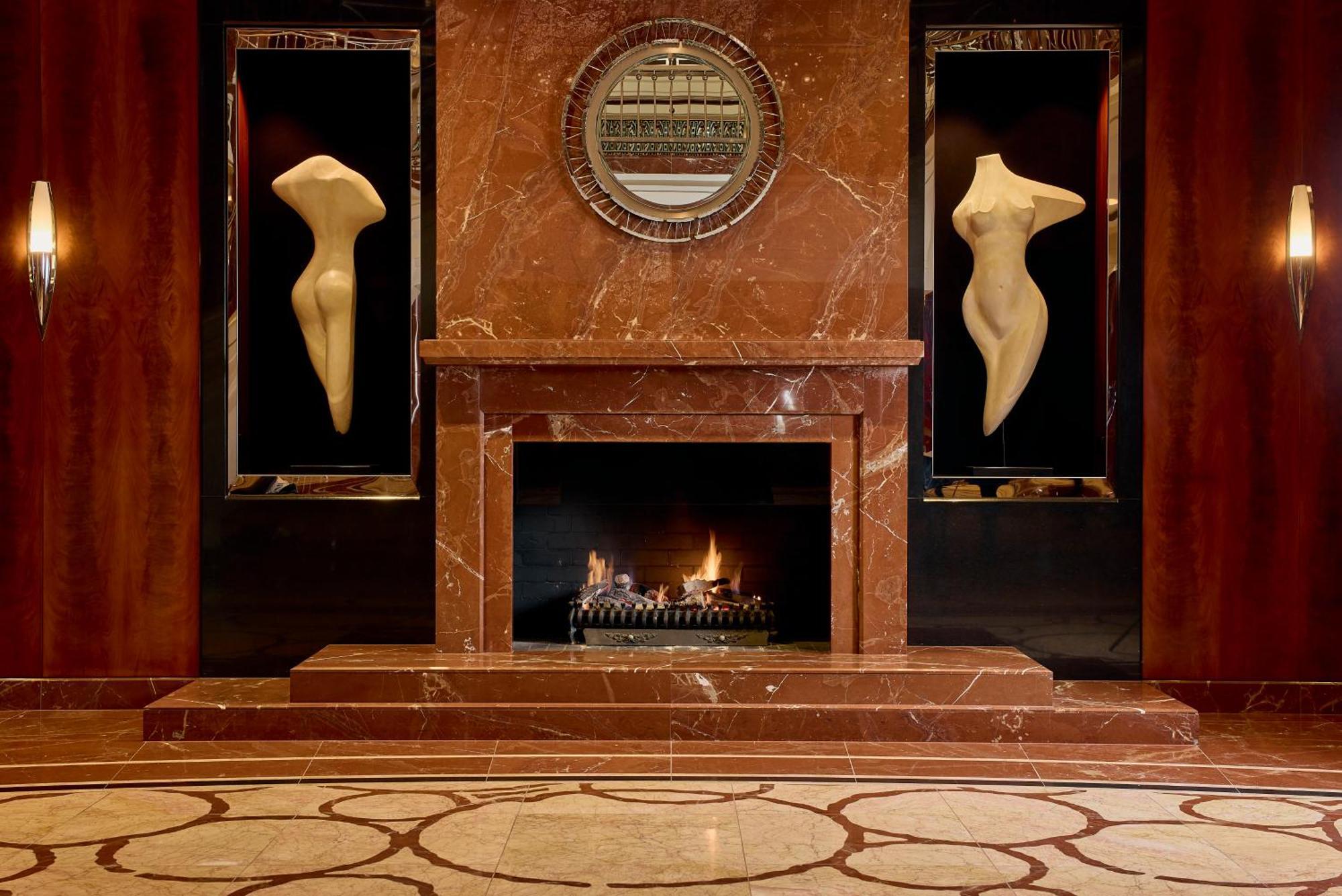 Park Hyatt Melbourne Hotel Ngoại thất bức ảnh Fireplace at the Four Seasons Hotel, London